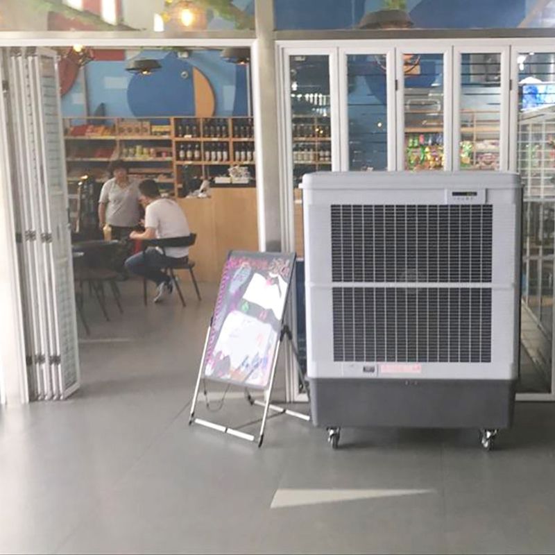 商場門店通風降溫 雷豹水冷空調(diào)扇冷風機MFC18000